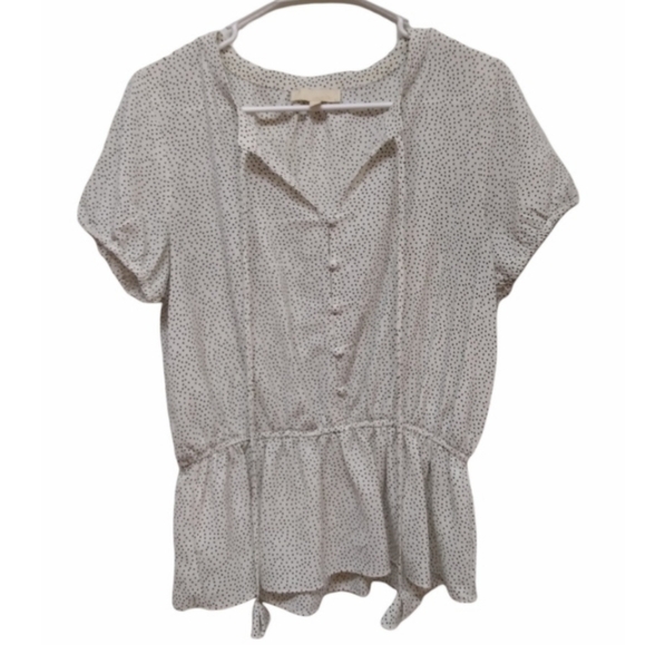 &.Layered polka-dot pattern shirt - Picture 1 of 7